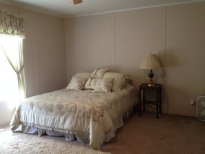 3 slaapkamers, een kluis op de kamer, beddengoed