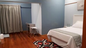 Premium bedding, individually decorated, individually furnished, desk