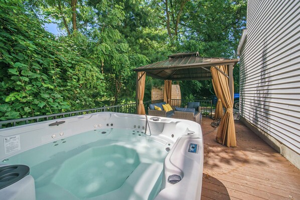 Bubbelpool utomhus