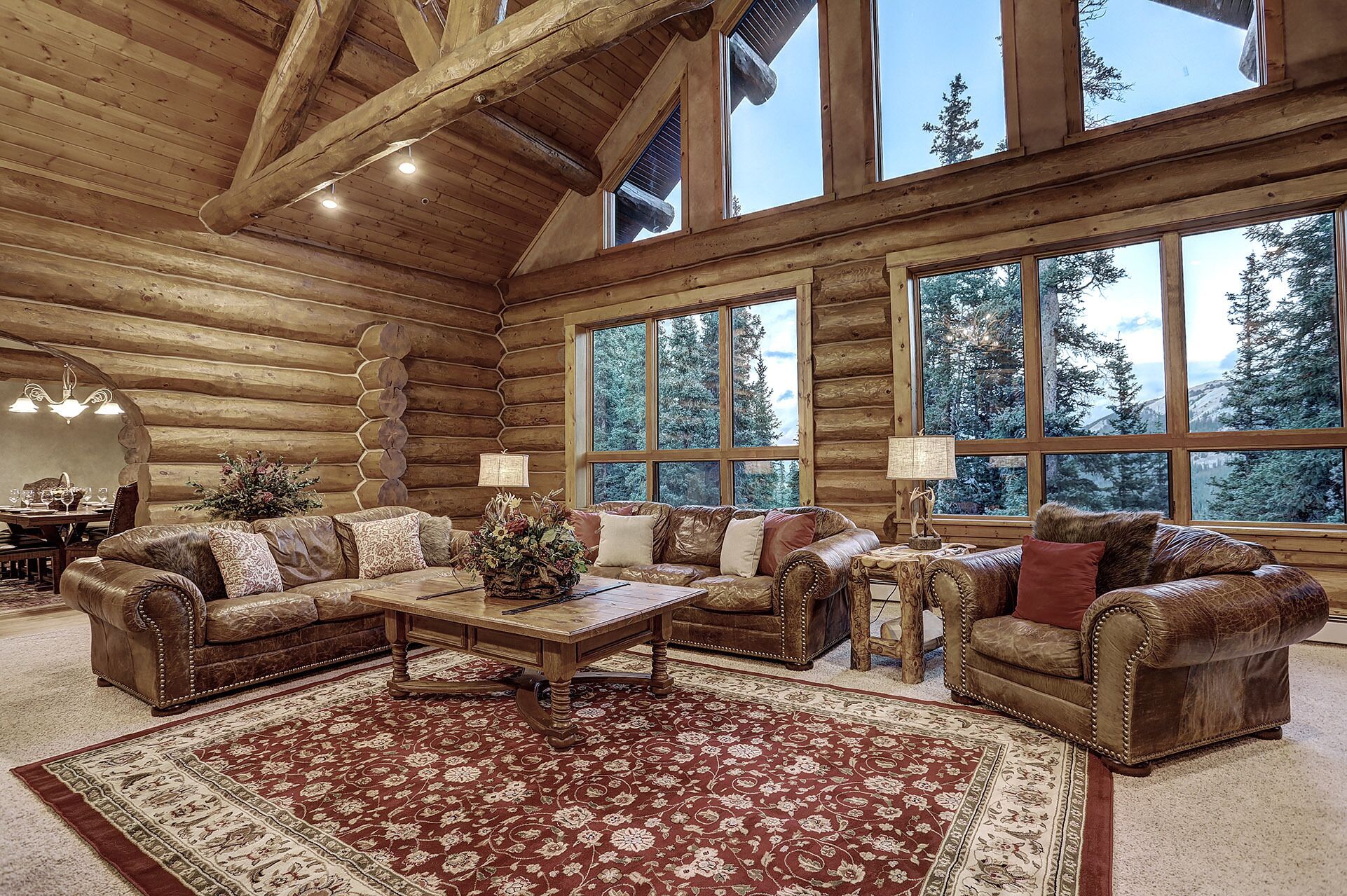Pine Forest Lodge, with Private Hot Tub | In-room dining