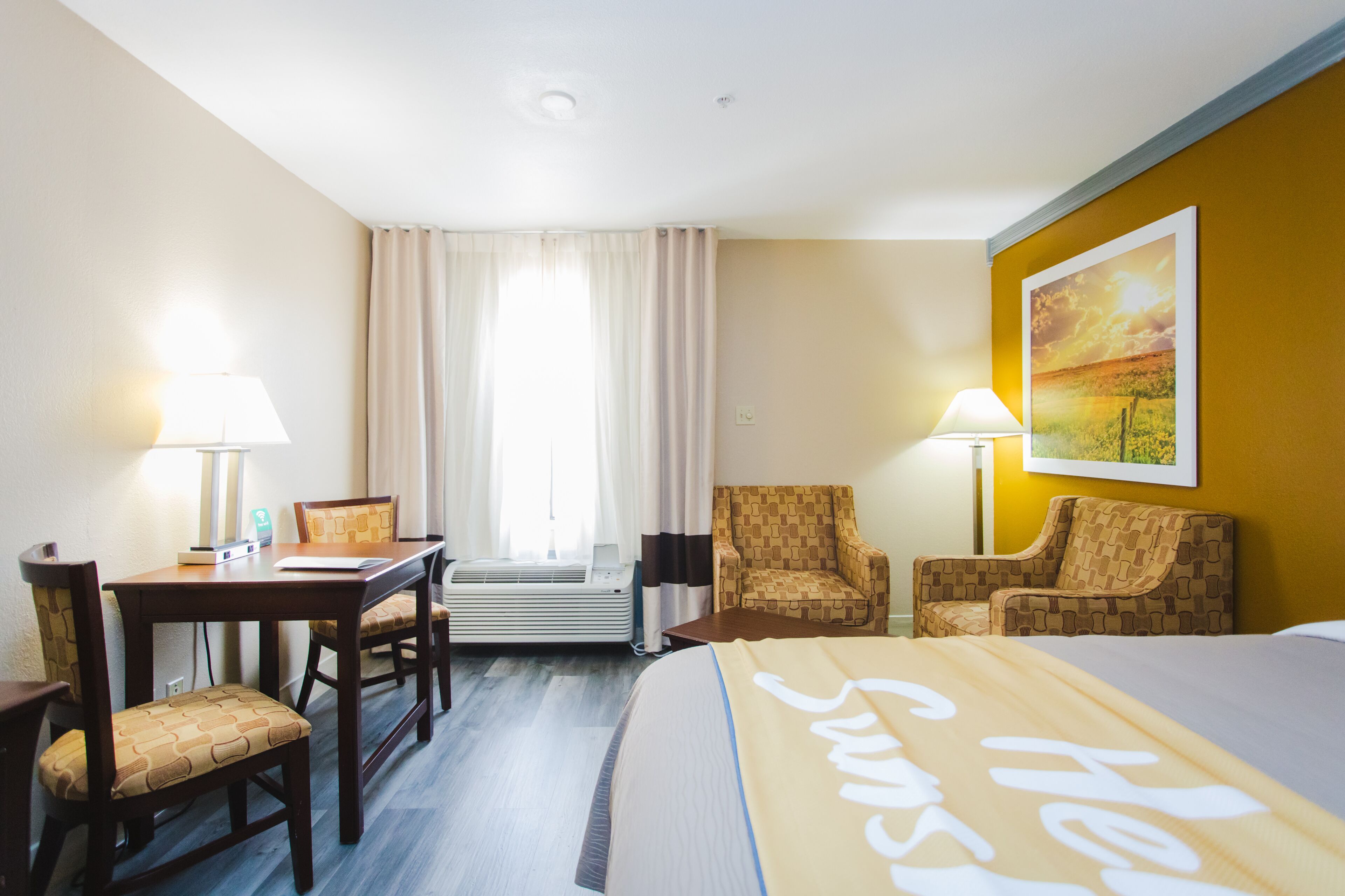 room, 1 king bed, non smoking | laptop workspace, blackout curtains, iron/ironing board, free wifi