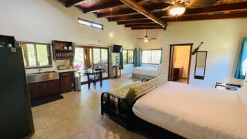 1 dormitorio, caja fuerte, tabla de planchar con plancha y wifi gratis