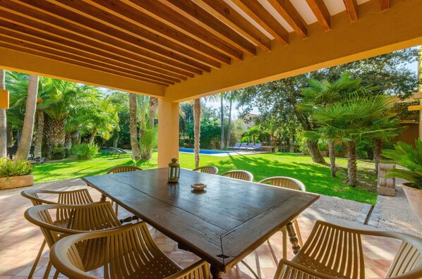 Restaurante al aire libre