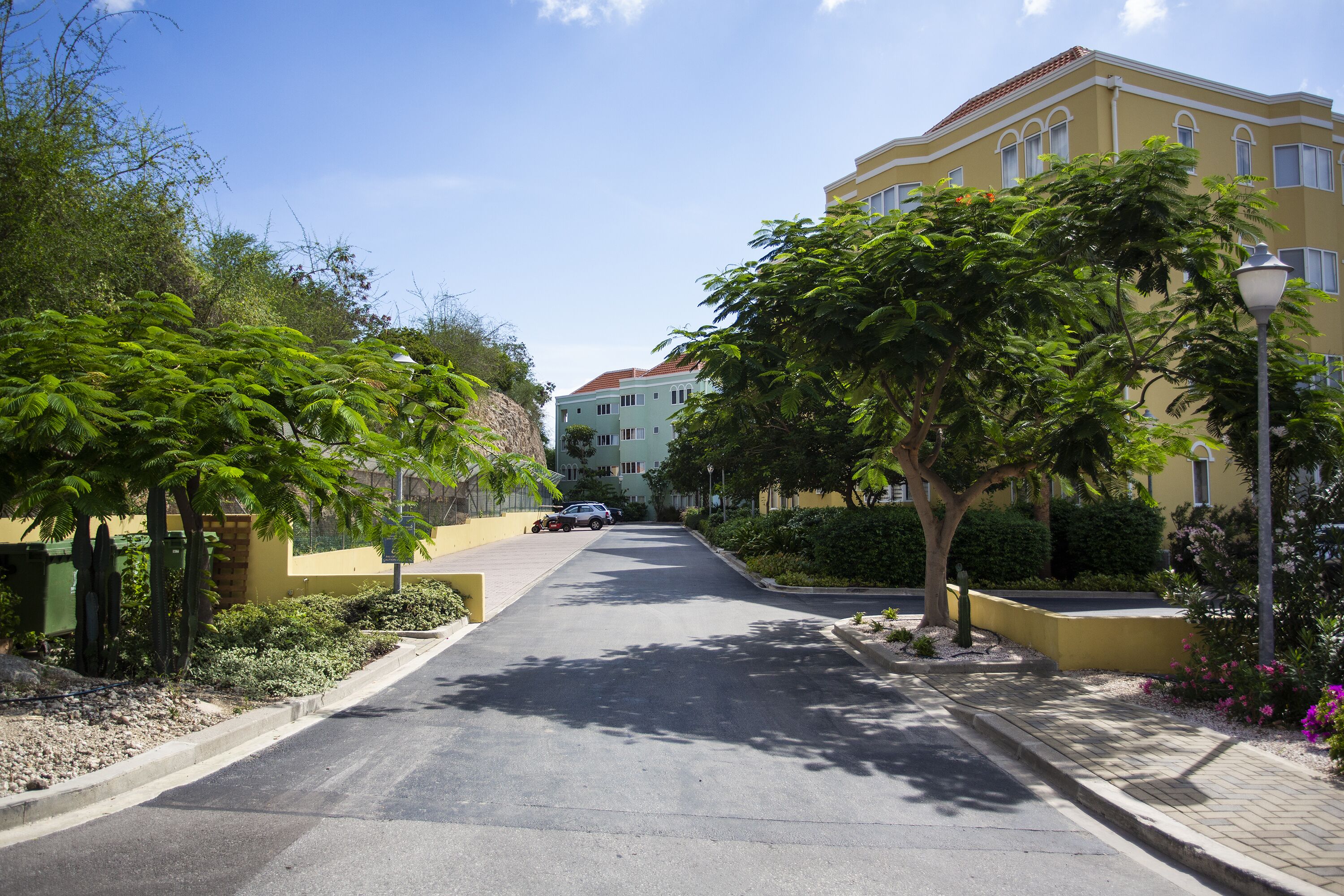 blue bay beach 2 bedroom apartment | street view