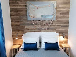 Apartment, 1 Schlafzimmer (Azul e Mar) | Zimmerausstattung
