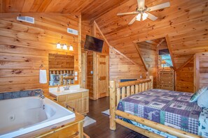 4 bedrooms, iron/ironing board, free WiFi, bed sheets