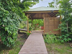 Terrace/patio - Gîte MORINGA (Bouillante)