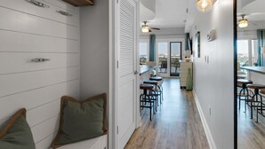 Condo, 1 Bedroom | Living room - Carillon Beach Inn 504b by Vacasa (Panama City Beach)