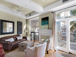 Condo, 1 Bedroom | Living room