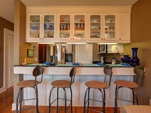 Condo, 1 Bedroom | Private kitchen - Downtown Carillon 2-301 by Vacasa (Panama City Beach)