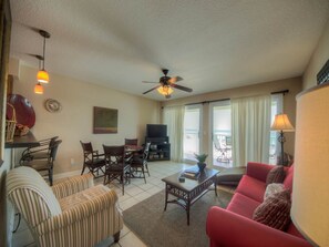 Condo, 1 Bedroom | Living room - Eastern Shores 105 by Vacasa (Santa Rosa Beach)