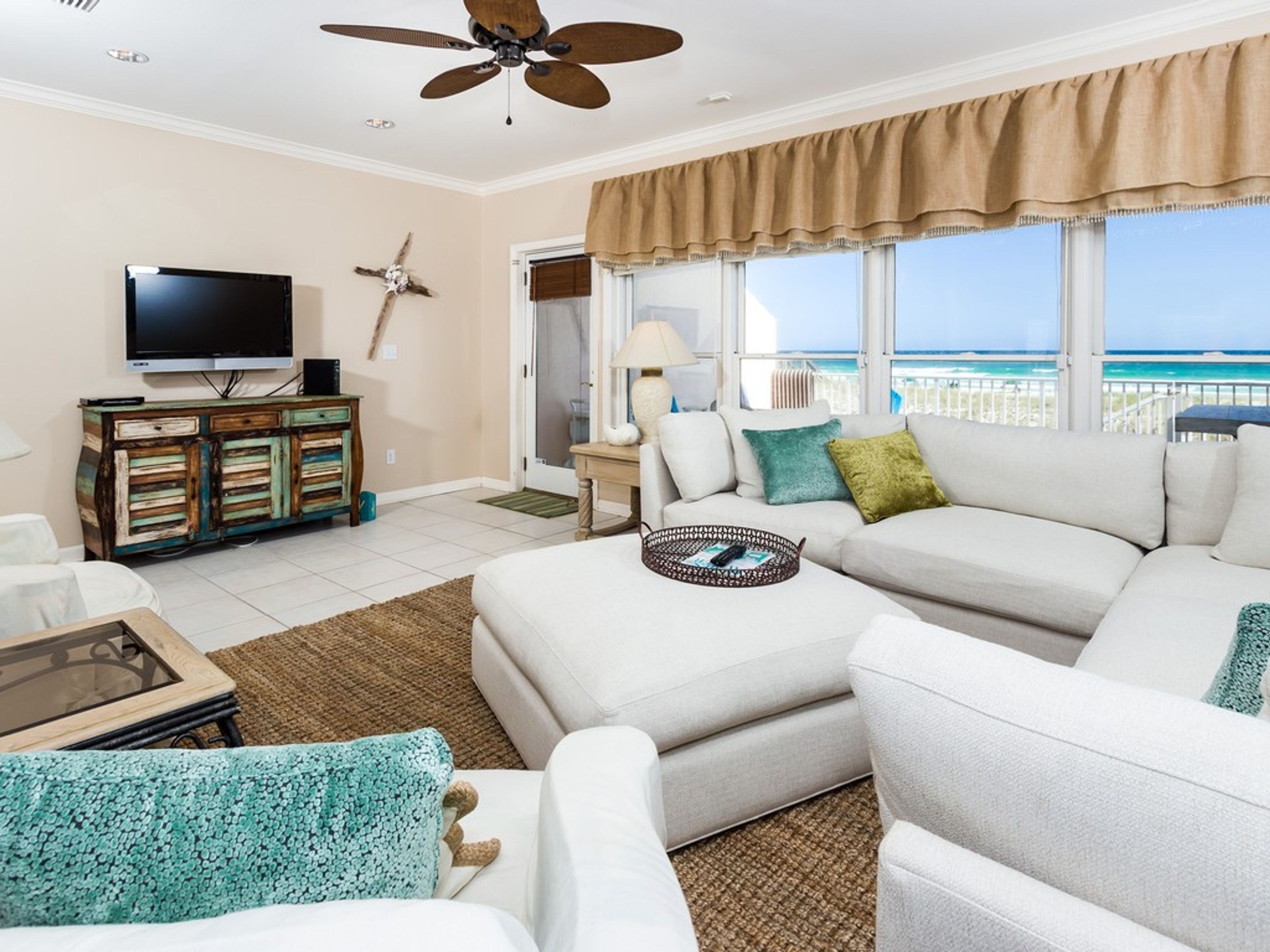 Condo, 4 Bedrooms | Living room | 32-inch flat-screen TV with cable channels, TV