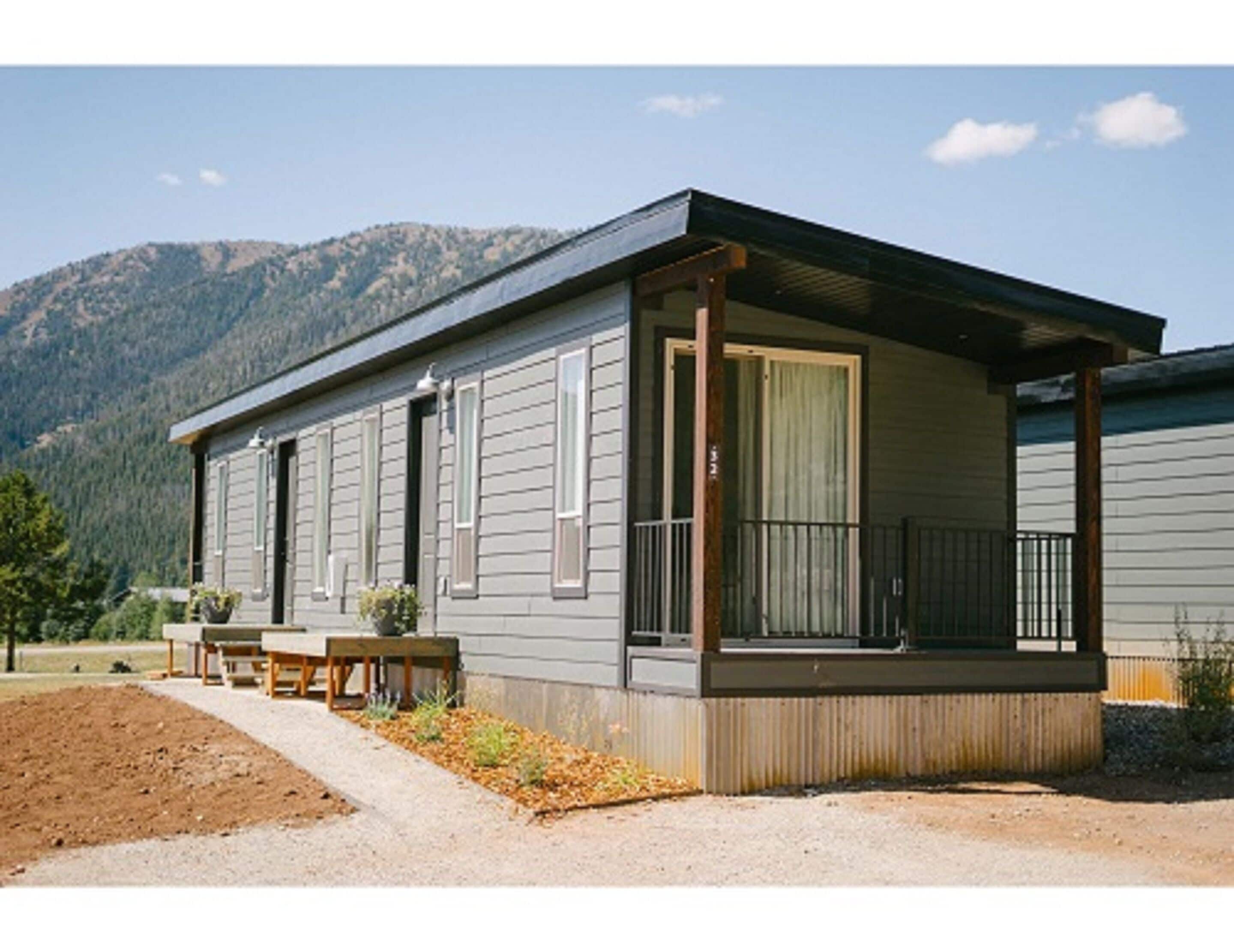 Façade de l’hébergement