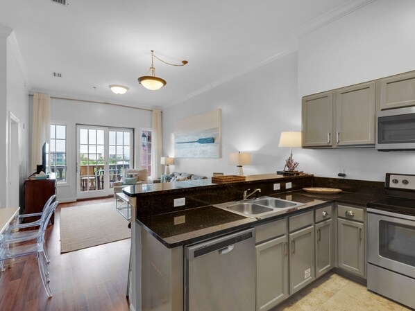 Condo, 3 Bedrooms | Private kitchen - Village of South Walton A328 by Vacasa (Panama City Beach)