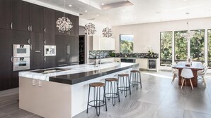 Villa, Multiple Beds (LX1a: Luxury Contemporary Villa in Th) | Private kitchen - Lx1a: Luxury Contemporary Villa in The Middle of Nature (Carmel)