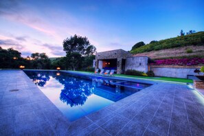 Villa, Multiple Beds (LX1a: Luxury Contemporary Villa in Th) | Pool | Outdoor pool, a heated pool - Lx1a: Luxury Contemporary Villa in The Middle of Nature (Carmel)
