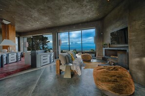 House, Multiple Beds, Ocean View (LX21: 360 Ocean View) | Living room - Lx21: 360 Ocean View (Carmel)