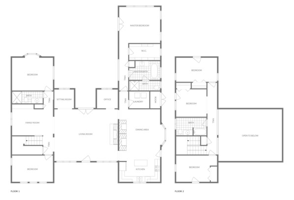 Villa, varias camas (LX3 Renaissance Carmel Valley Villa  ) | Plano