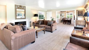 House, Multiple Beds (MV14: Beach Retreat Close To The Beac) | Living area - Mv14: Beach Retreat Close To The Beach And Carmel (Carmel)