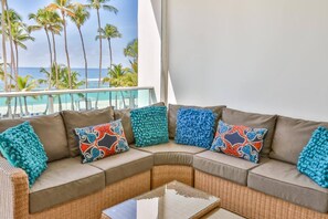 Smart TV, offices - Beachfront| 60" TV| Gym| FastWifi| Amazing View! (Juan Dolio)