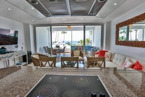 Smart TV, offices - Beachfront| 60" TV| Gym| FastWifi| Amazing View! (Juan Dolio)
