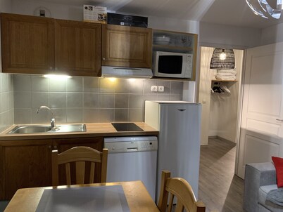 Apartment les Orres1800 T2 4/6 pers