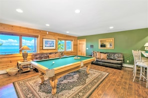 Villa, Multiple Beds, Lake View (LX10: Lake View Jewel Estate With Poo) | Game room - Lx10: Lake View Jewel Estate With Pool Table (Zephyr Cove)