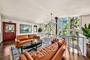 House, Multiple Beds (Mv49 Lake Tahoe a block from the Cave) | Living area - Mv49 Lake Tahoe a Block From the Caverock Beach (Glenbrook)