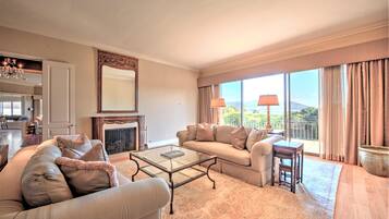 House, Multiple Beds, Ocean View (LX50: Ocean View Maison Palmier) | Living room | Flat-screen TV