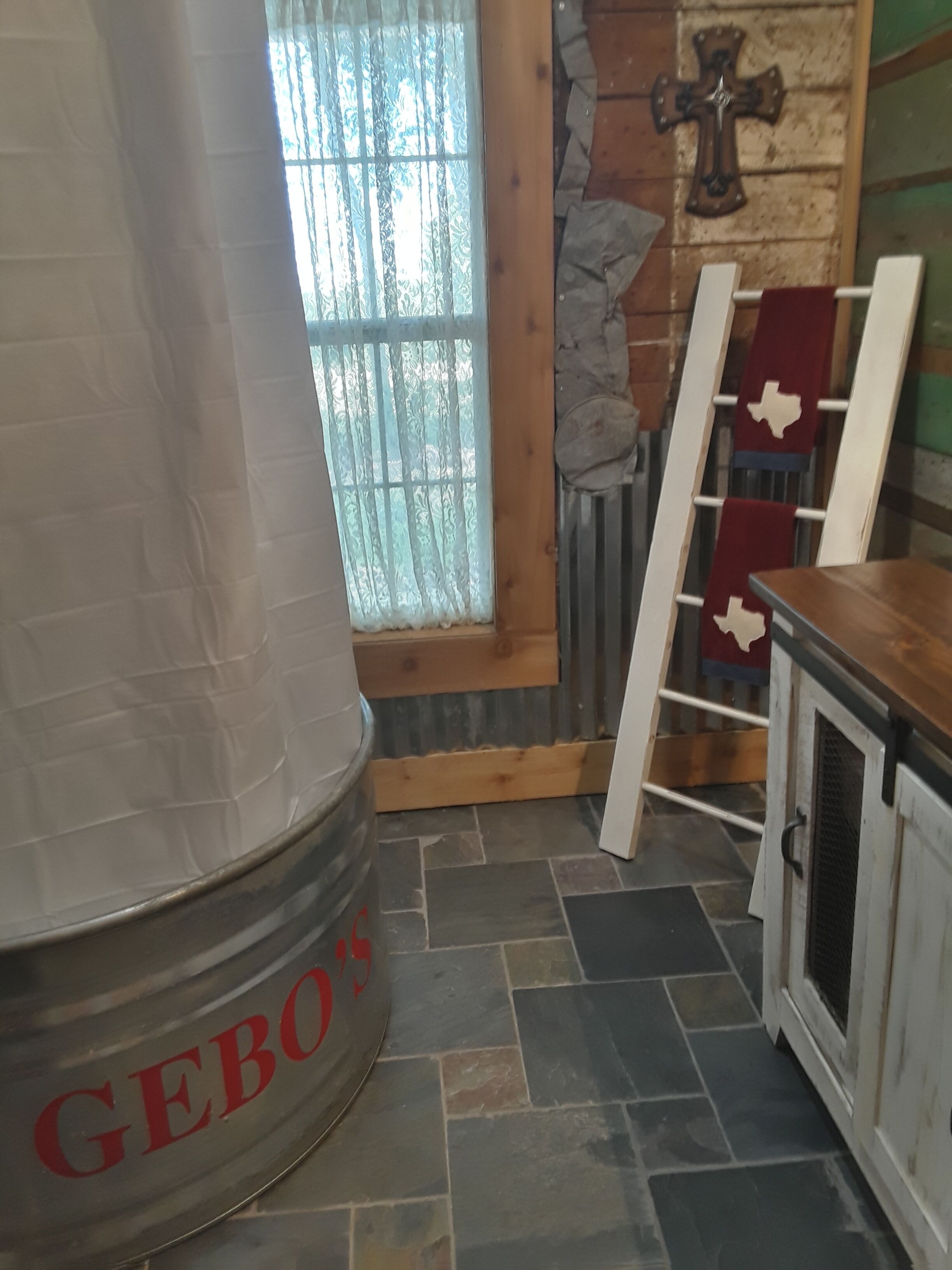 The Rustic Farm House with a Touch of Modern Charm sits on 79 acres.