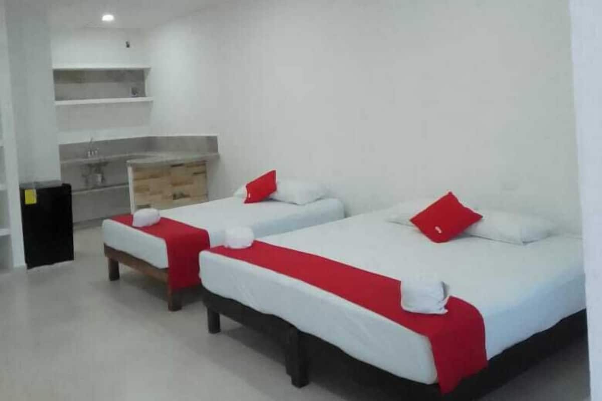 Studio Suite dành cho gia đình | Minibar, trang trí khác biệt, trang bị nội thất với thiết kế riêng biệt