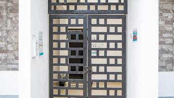 Fassade der Unterkunft