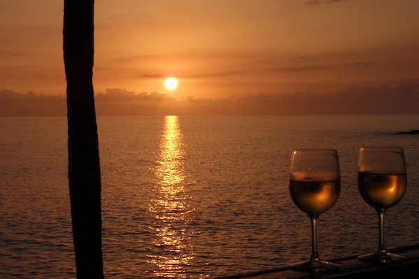 Enjoy a fabulous sunset right from your balcony every night.