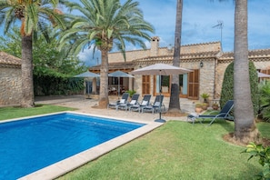 Pool - FINCA POU NOU - Fantastic villa, with private pool, at only 750 meters from Inca. Free WiF (Inca)
