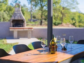 Outdoor dining - Vacation home Corina by Interhome (Labin)