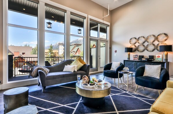 TV, fireplace, video games, books