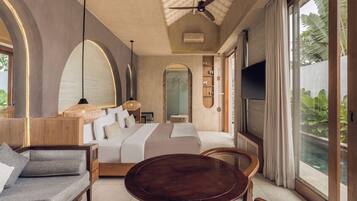 1 habitación, minibar, caja de seguridad en la habitación y escritorio