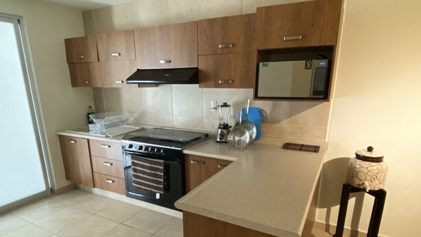 Deluxe Apartment, 3 Bedrooms, Non Smoking, City View | Private kitchen - Departamento de Lujo Av Tercer Milenio (San Luis Potosi)