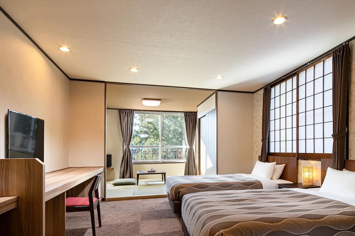 Habitación, para no fumadores (Japanese Western Style) | Wifi gratis y ropa de cama