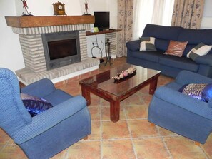 TV - Private pool, nice views, beautiful terraces and garden, WiFi internet - Casa Tomary in Roche viejo - (Conil de la Frontera)