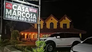 A house named Casa Marcos with a contact number. - Casa Marcosa Hotel (Tagaytay)