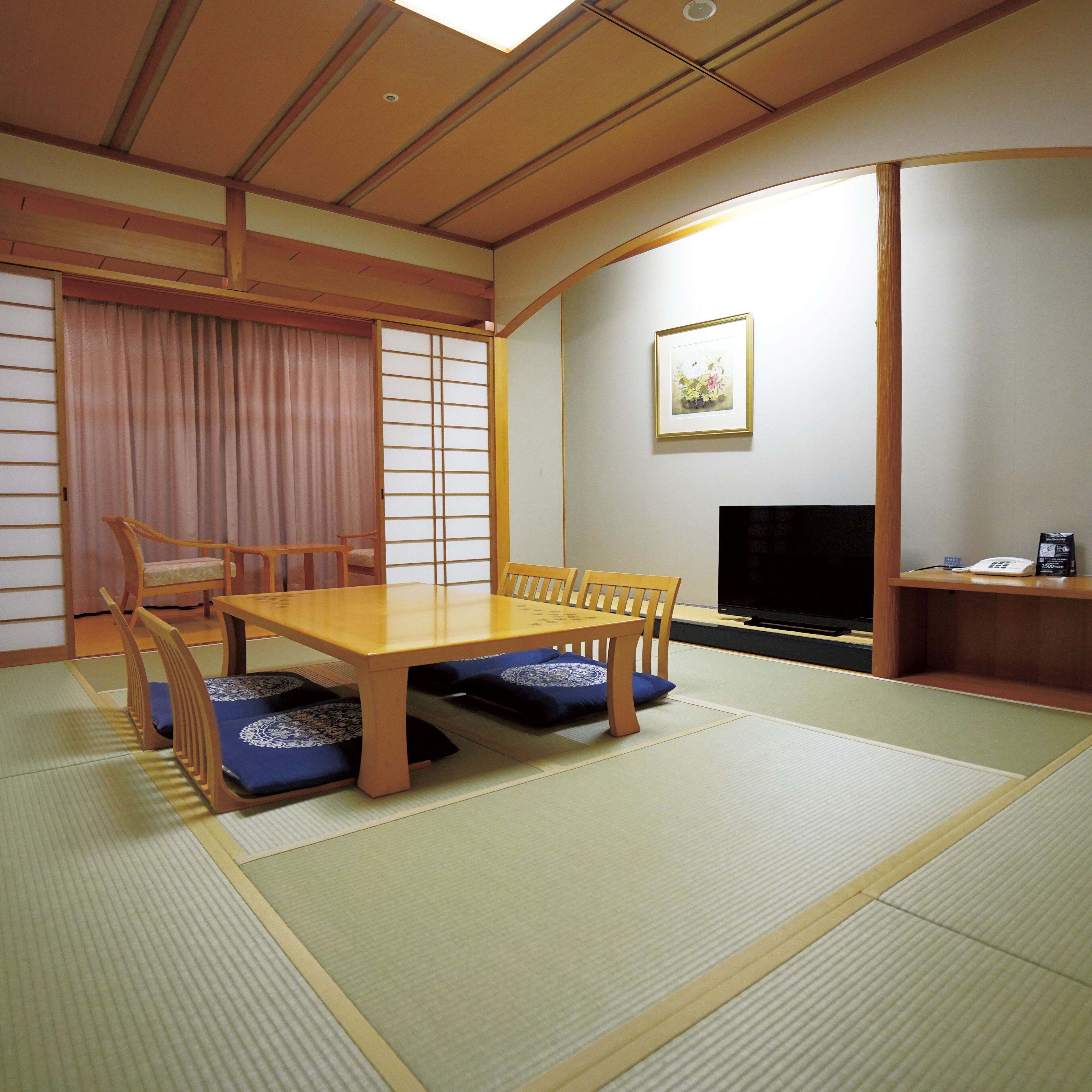japanese style room with terrace, top 4th floor, staircases, non smoking | 1 bedroom, free wifi