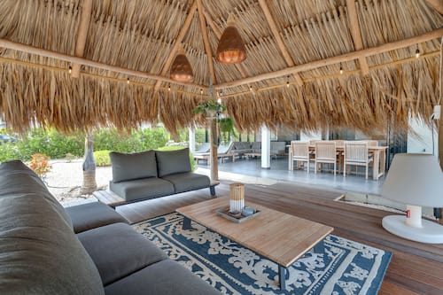 Villa, 3 Bedrooms, Garden View | Terrace/patio