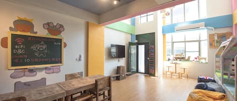 Sala de estar en el lobby