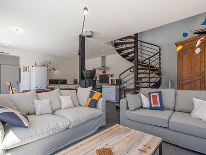 Carnac: Villa 4 pièces, 80m², 500m des plages, jardin privatif, Wifi, animaux acceptés