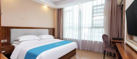 Comfort Double Room | Living area | LCD TV, printers