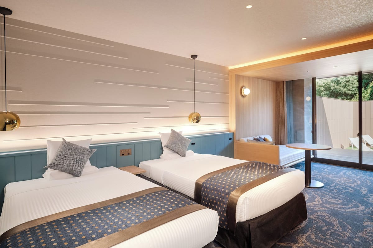 Premium Room, Non Smoking (with Natural Hot Spring Open-Air Bath) | 1 bedroom, in-room safe, bed sheets