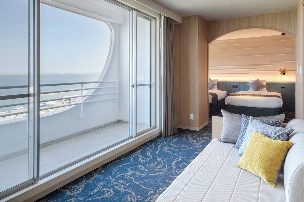 高級雙床房, 非吸煙房, 海景 (with Private Bathroom) | 客房內保險箱、床單