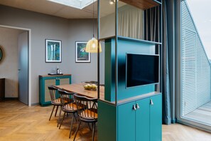 Penthouse Groovy Amazonas | Eget kök | Stort kylskåp, mikrovågsugn, ugn och spishäll