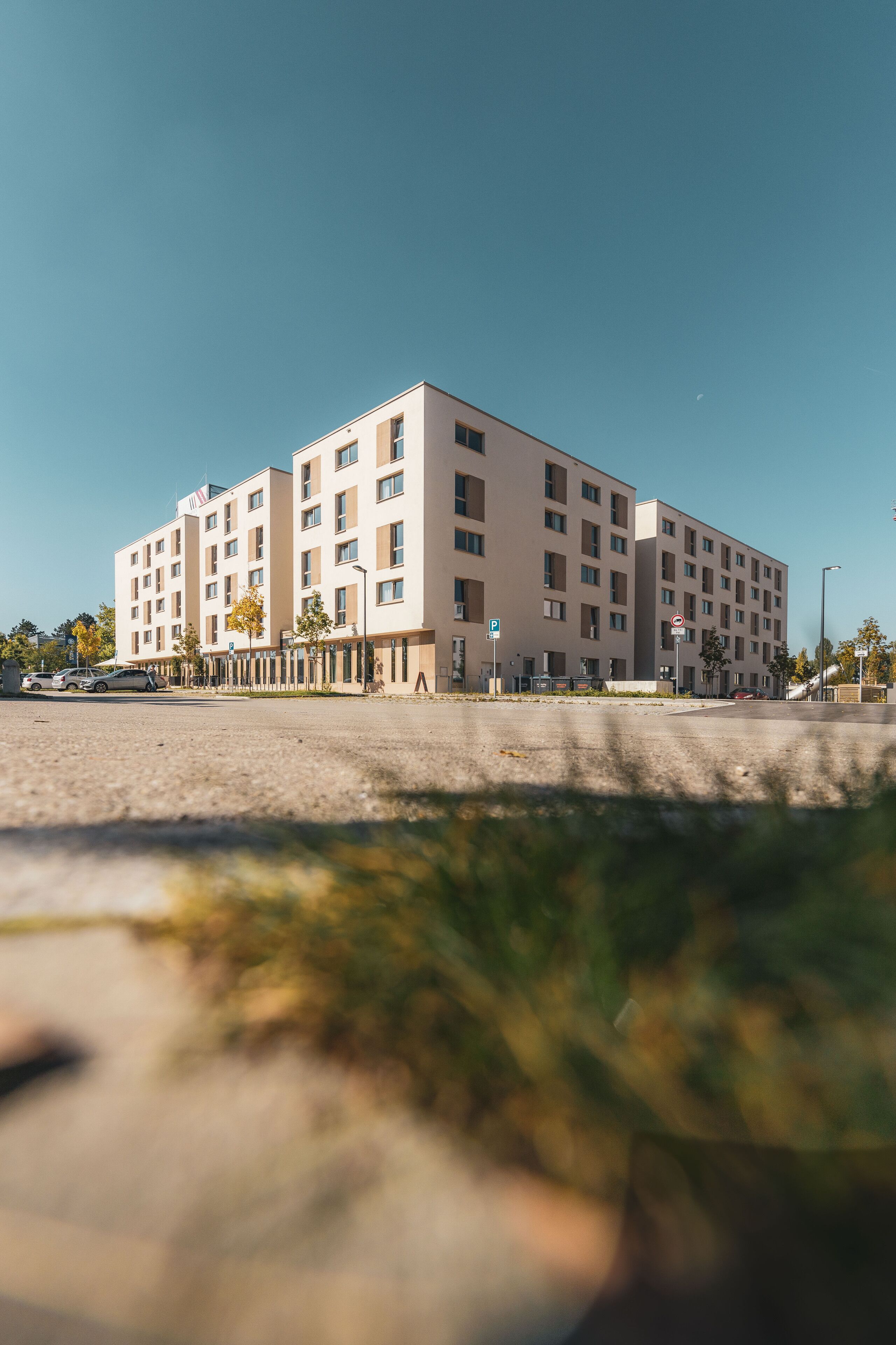 Fassade der Unterkunft